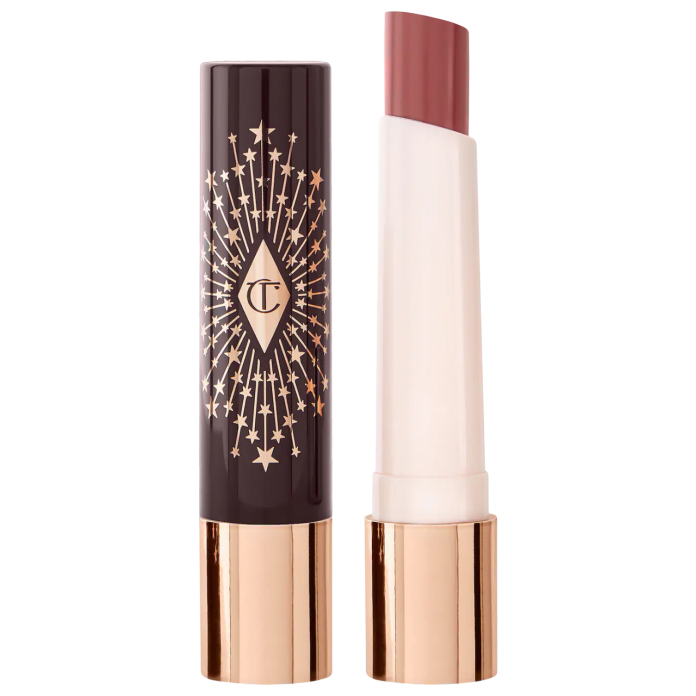 Гиалуроновый оттеночный бальзам для губ Charlotte Tilbury Hyaluronic Happikiss Lipstick Balm - Pillowtalk