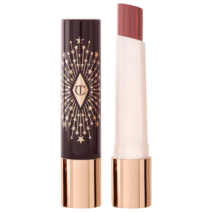 Гиалуроновый оттеночный бальзам для губ Charlotte Tilbury Hyaluronic Happikiss Lipstick Balm - Pillowtalk