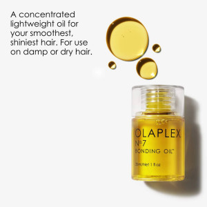 Восстанавливающее масло для укладки волос с термозащитой Olaplex No. 7 Bonding Frizz Reduction & Heat Protectant Hair Oil - 30ml