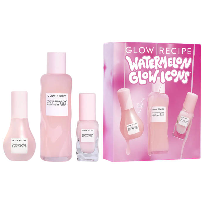 Набор для комплексного ухода за кожей Glow Recipe Watermelon Glow Icons Kit