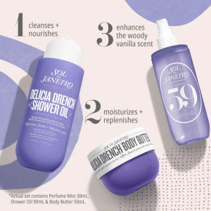 Набор Sol de Janeiro Delícia Drench™ Jet Set