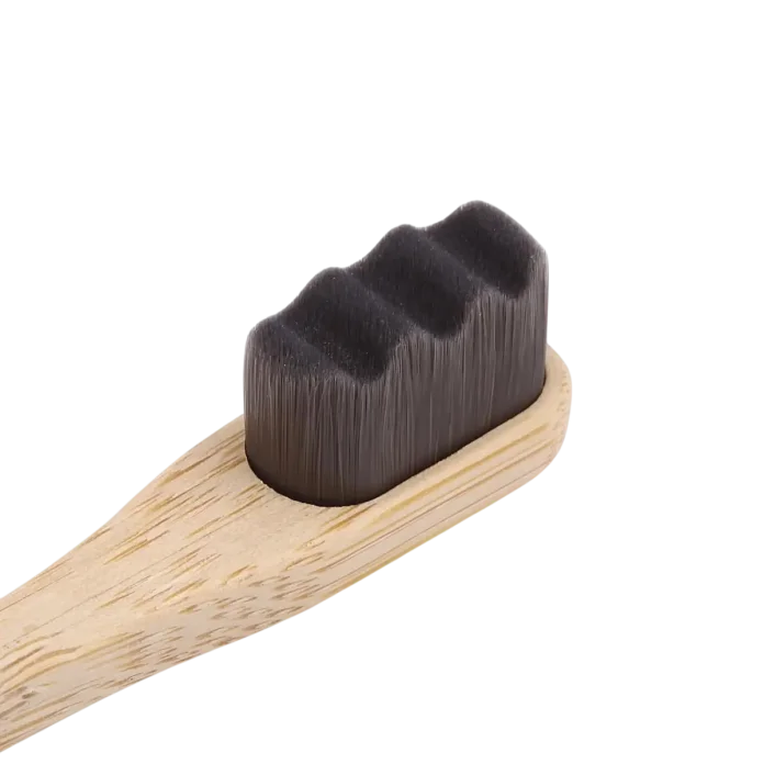Зубная щетка t-brush нано-бамбуковая ультра мягкая - темно-серая