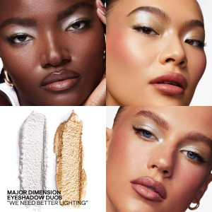 Мерцающий дуэт теней для глаз PATRICK TA Major Dimension Eye Illusion Eyeshadow Duo - We Need Better Lighting