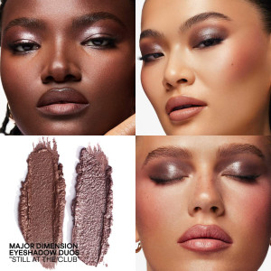 Мерцающий дуэт теней для глаз PATRICK TA Major Dimension Eye Illusion Eyeshadow Duo - Still At The Club
