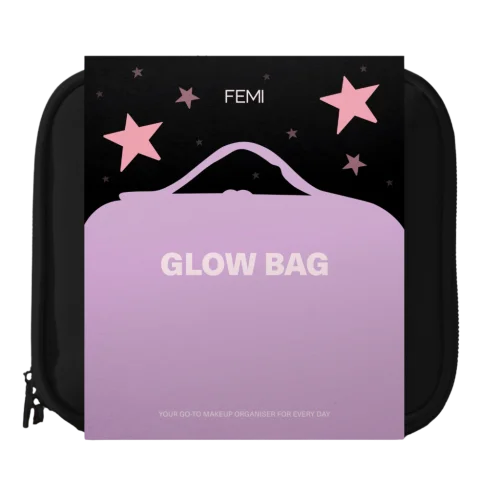Косметичка с зеркалом и LED подсветкой FEMI Glow Bag - Midnight Glam