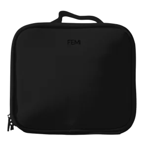 FEMI Glow Bag - Midnight Glam ko'zgu va LED yoritgichli kosmetichka