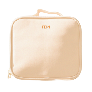 Косметичка с зеркалом и LED подсветкой FEMI Glow Bag - Desert Beige
