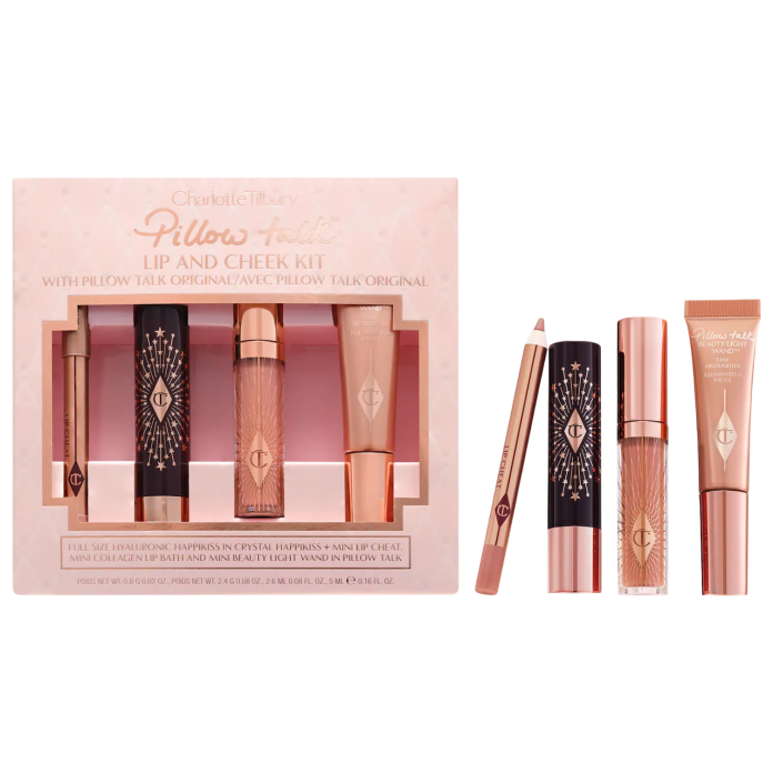Набор для губ и лица Charlotte Tilbury Pillow Talk Lip and Cheek Secrets Set
