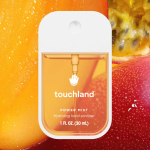 Спрей для рук дезинфицирующий и увлажняющий Touchland Power Mist Hydrating Hand Sanitizer - Mango Passion