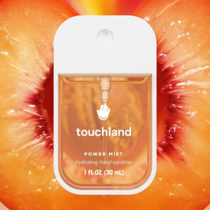 Спрей для рук дезинфицирующий и увлажняющий Touchland Power Mist Hydrating Hand Sanitizer - Velvet Peach
