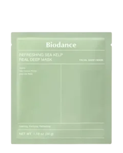 Маска гидрогелевая успокаивающая Biodance Refreshing Sea Kelp Real Deep Mask