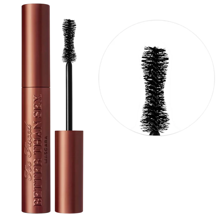 Too Faced Better Than Sex Volumizing & Lengthening Mascara - jigarrang hajm va uzunlik uchun tush