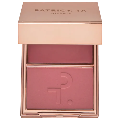 Дуэт кремовых и пудровых румян PATRICK TA  Major Headlines Double-Take Crème & Powder Blush Duo - She Goes To The Gym