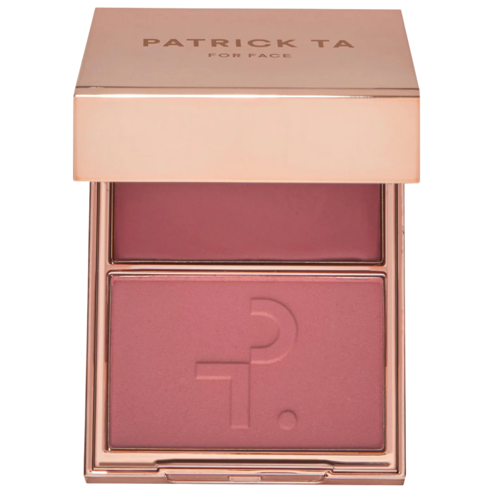 Палетка румян Patrick TA - Major Headlines - Double-Take Cream + Powder Blush Duo - She Goes To The Gym