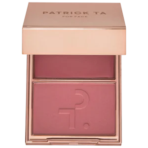 Дуэт кремовых и пудровых румян PATRICK TA  Major Headlines Double-Take Crème & Powder Blush Duo - She Goes To The Gym