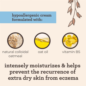 Увлажняющий крем против экземы Aveeno Baby Eczema Therapy Moisturizing Cream - 206 гр