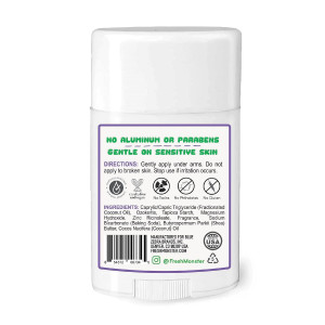 Натуральный дезодорант для детей Fresh Monster Natural Deodorant for Kids and Teens I Aluminum-Free, Paraben-Free and Hypoallergenic - Gummy Burst