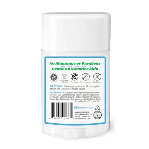 Натуральный дезодорант для детей Fresh Monster Natural Deodorant for Kids and Teens I Aluminum-Free, Paraben-Free and Hypoallergenic - Beach Breeze