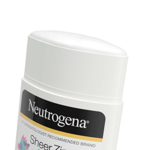 Neutrogena Sheer Zinc Детский минеральный солнцезащитный стик SPF 50+ водостойкий