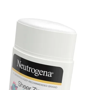Neutrogena Sheer Zinc bolalar mineral quyoshdan himoya qiluvchi stik SPF 50+ suvga chidamli