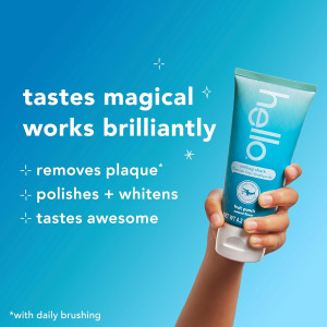 Натуральная зубная паста "фруктовый пунш" Hello Natural Fruit Punch Flavor Baby & Kids Fluoride Free Toothpaste - 120ml