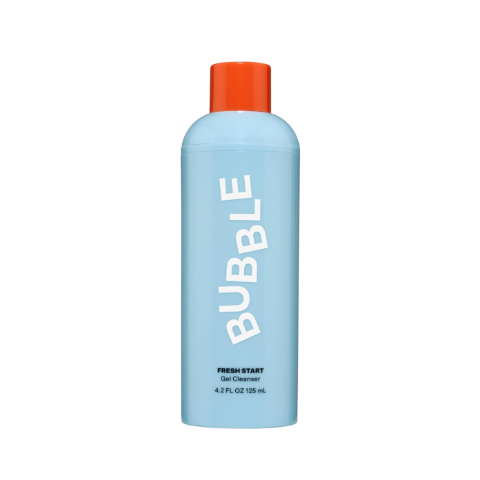 Гель для умывания безопасный для подростков с PHA и кофеином Bubble Skincare Fresh Start Gel Cleanser - 125ml