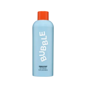 Bubble Skincare Fresh Start Gel Cleanser - 125ml PHA va kofeinli o'smirlar uchun xavfsiz yuz yuvish geli