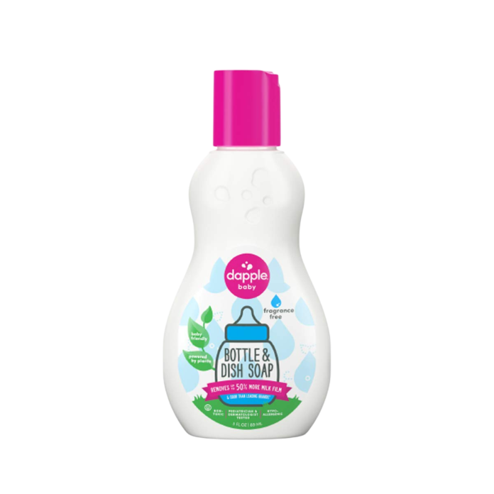 Мыло гипоаллергенное для детских бутылочек на основе растений Dapple Baby Bottle Soap, Hypoallergenic Dish Soap for Baby Bottles - 500ml