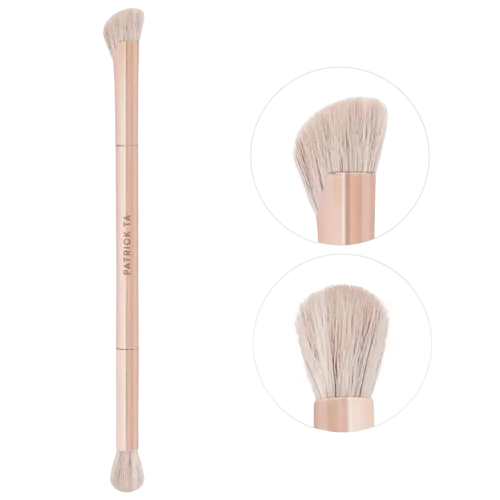 Кисть для контура носа PATRICK TA Dual Ended Precision Nose Contour Brush