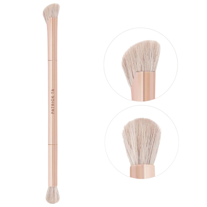 Кисть для контура носа PATRICK TA Dual Ended Precision Nose Contour Brush