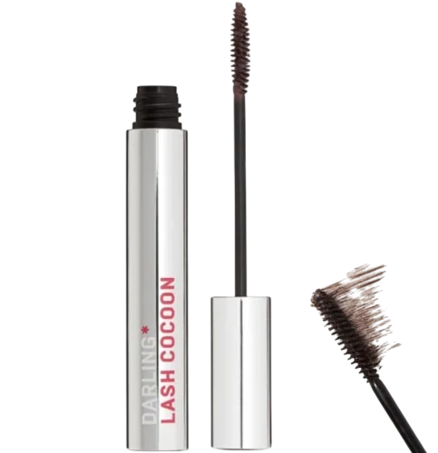 Термостойкая тушь с эффектом натуральных ресниц DARLING* Lash Cocoon - 02 коричневый
