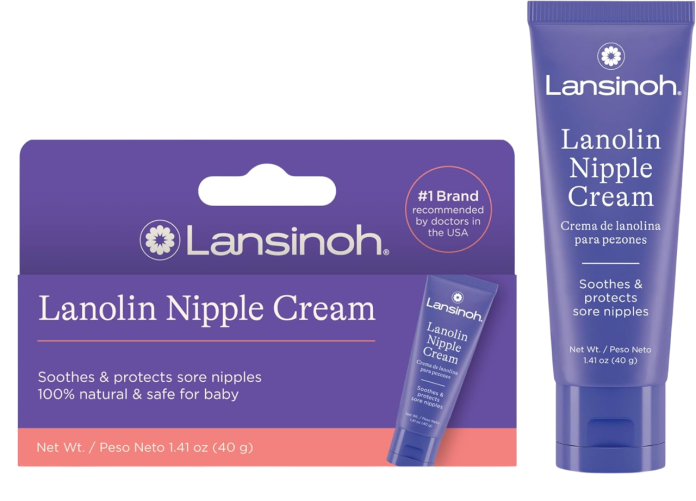 Крем для сосков с ланолином - натуральный уход для кормящих мам Lansinoh Lanolin Nipple Cream