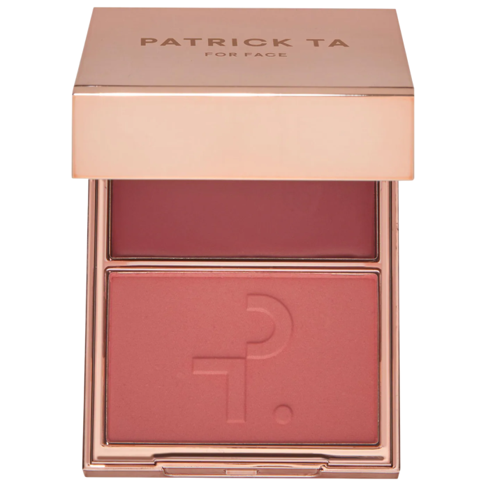 Палетка румян Patrick TA - Major Headlines - Double-Take Cream + Powder Blush Duo - She's Flushed