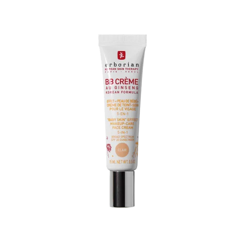 Тональный крем erborian BB Cream velvet matte beauty balm SPF 20 - Clair 15мл