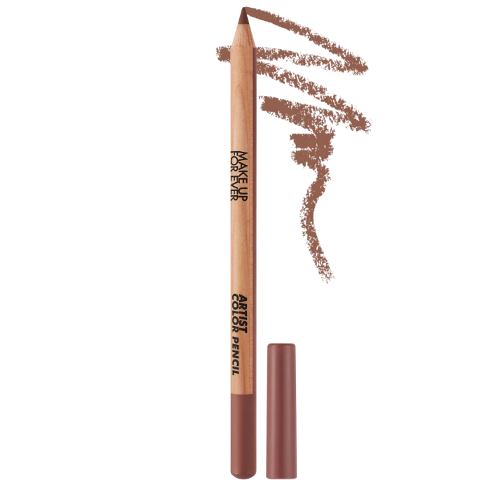 Карандаш для губ MAKE UP FOR EVER Artist Color Pencil Longwear Lip Liner - 600 Anywhere Caffeine - Теплый карамельный нюд
