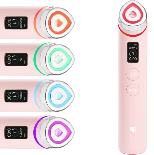 Микротоковый массажер для лица Medicube Age-R Booster Pro | 6 в 1 - розовый