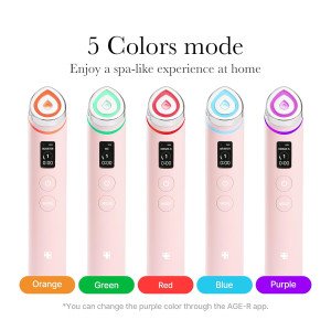 Микротоковый массажер для лица Medicube Age-R Booster Pro | 6 в 1 - розовый