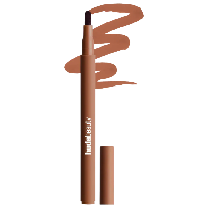 Карандаш-тинт для губ HUDA BEAUTY Lip Contour Lip Stain for 12-Hour Wear - Toasty Brown