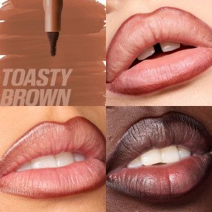 Карандаш-тинт для губ HUDA BEAUTY Lip Contour Lip Stain for 12-Hour Wear - Toasty Brown