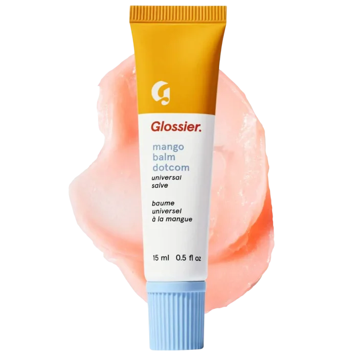 Glossier Balm Dotcom Lip Balm and Skin Salve - Mango namlovchi lab balzami