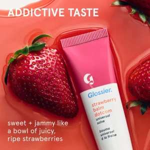 Увлажняющий бальзам для губ Glossier Balm Dotcom Lip Balm and Skin Salve - Strawberry