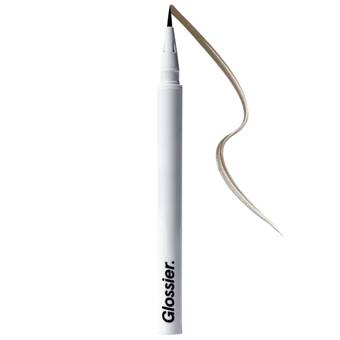 Glossier Brow Flick Microfine Detailing Eyebrow Pen - brown(jigarrang) qosh qalami