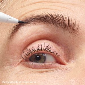 Карандаш для бровей Glossier Brow Flick Microfine Detailing Eyebrow Pen - brown(коричневый)