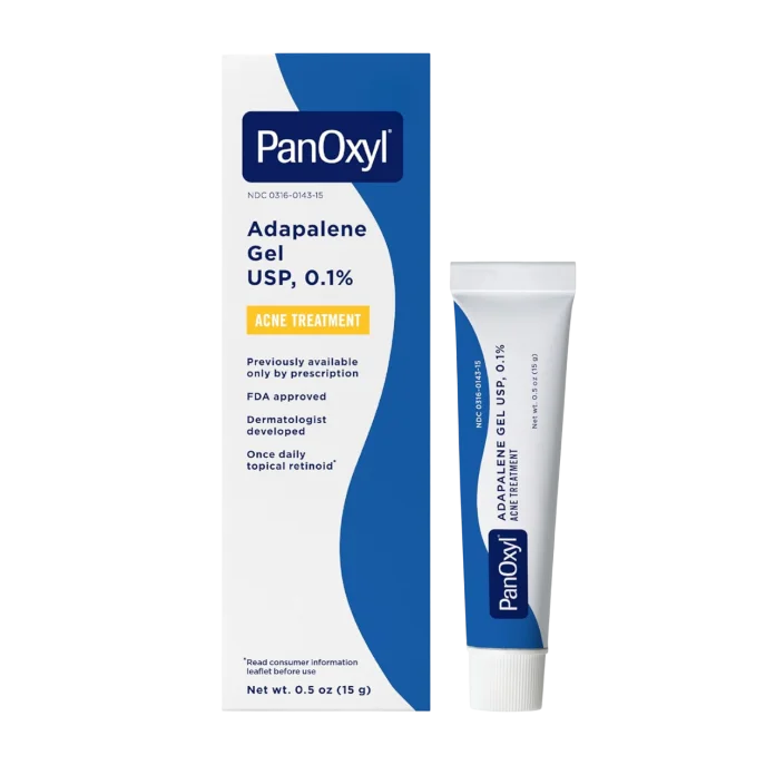 Гель с ретиноидом для лечения акне PanOxyl Adapalene 0.1% Leave-On Gel - 15гр