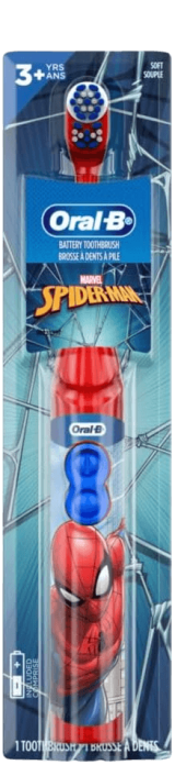 Детская электрическая зубная щётка Oral-B - Spiderman