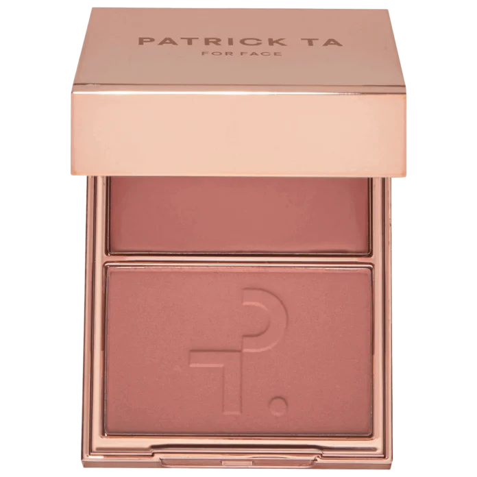 Дуэт кремовых и пудровых румян PATRICK TA Major Headlines Double-Take Crème & Powder Blush Duo - She's Seductive