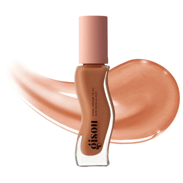 Gisou Honey Infused Hydrating Lip Oil - Sticky Toffee lab moyi