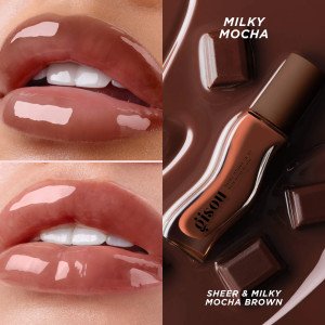 Масло для губ Gisou Honey Infused Hydrating Lip Oil - Milky Mocha