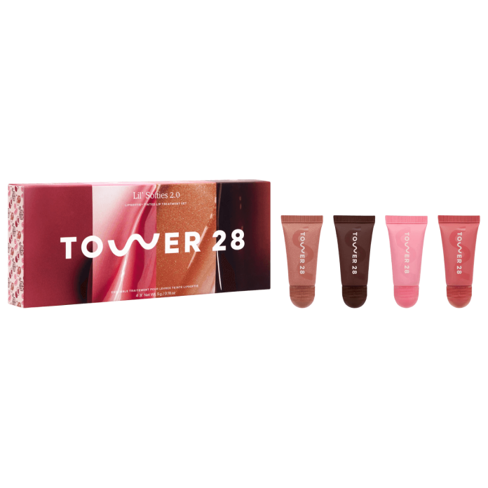 Набор для ухода за губами Tower 28 Beauty Mini Lil' Softies LipSoftie Lip Treatment Set