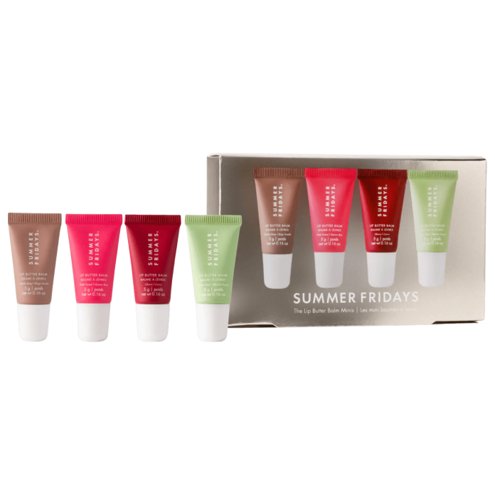 Набор мини-бальзамов для губ Summer Fridays The Lip Butter Balm Minis